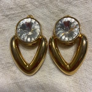 Vintage Erwin Pearl PEP Clip Earrings